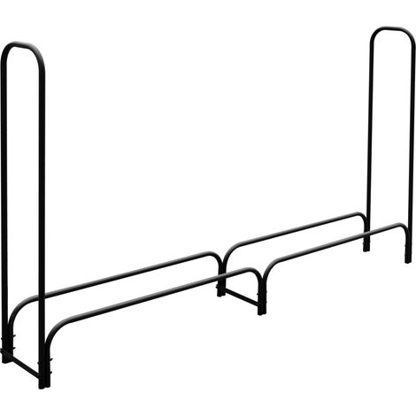 Kaminholzregal 200x25x115 cm, Stahl, 400 kg Tragkraft (1/3)