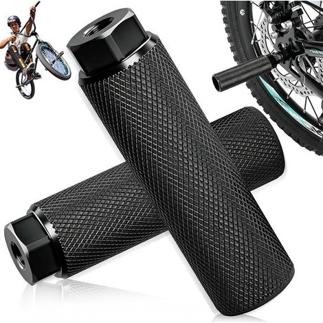 Pedane per bicicletta, pedane in alluminio per bicicletta, pedane per bicicletta, pedali standard, pedane per ruota posteriore, pedane per acrobazie, pedane per acrobazie per bicicletta, accessori per (1/5)