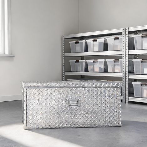 Boîte à outils en aluminium Stainless acier 60,9 x 35,5 x 40,6 cm (1/5)