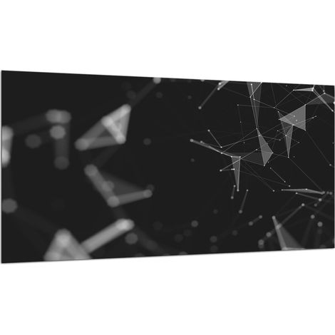 Glas-Schutzplatte für Herd 90x52 Schwarz (1/5)