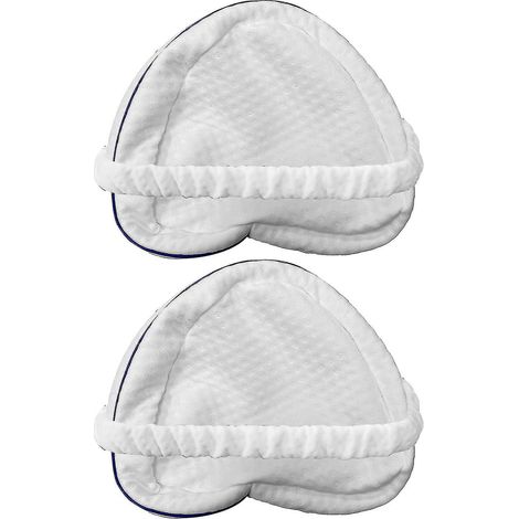 Lot de 2 housses de coussin pour genoux avec élastique et fermeture éclair, douces et respirantes - yky416 (1/5)