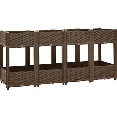 Maison Exclusive - Hochbeet 160x40x71 cm Polypropylen (1/5)