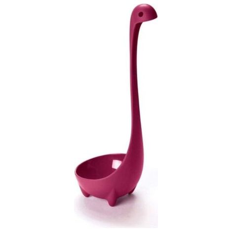 Loch Ness Monster Soup Ladle – Playful design with 4 feet – Plastic – Dishwasher safe – 26 cm tall