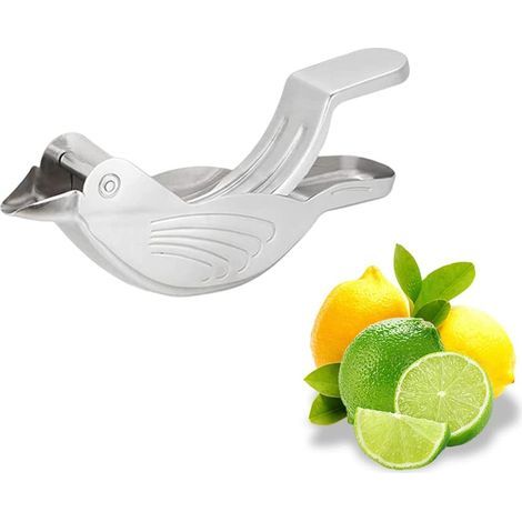 Presse Agrume Manuel Presse Citron Acier Inoxydable Presse Orange Lemon Juicer Lemon Squeezer pour Citron, Orange, Ou Autres Fruits (bird)