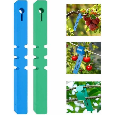 étiquettes de Plantes de Jardin 200 Pièces, Etiquette Arbre Fruitier étiquette Semis Plastique Couleur étiquette Jardinage Marqueur de Jardin Etiquette Potager Reutilisable,de DEBUNS (1/5)