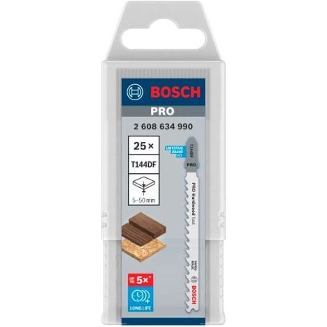 BOSCH T144DF (pkt of 25) Speed for hardwood 100mm
