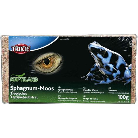 Trixie Sphagnum Moss tropicale terrario substrato Brick, 100g (1/4)