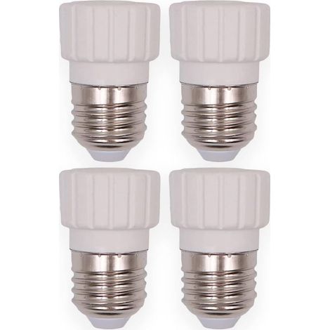 4PCS E27 vers GU10 Convertisseur de Douille Adaptateur de Douille de Base de Lampe pour Ampoules LED (1/5)