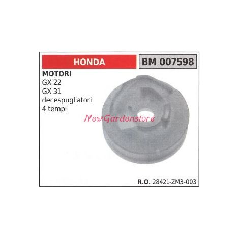 Puleggia messa in moto HONDA decespugliatore GX 22 31 4 TEMPI 007598