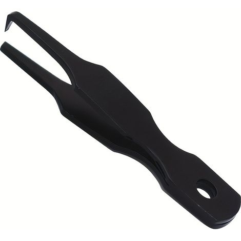 Pinces pour anneaux fendus Pro de 1 pièce - Outil de fixation d'appâts sans effort avec mini pinces de précision, ouvre-anneaux fendus en acier inoxydable durable, idéal pour un montage rapide de lign (1/5)
