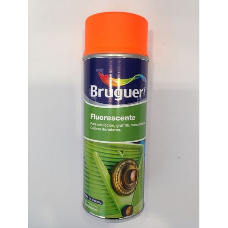 Spray bruguer fluorescente naranja 400 ml (1/2)