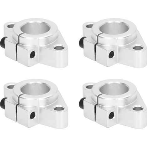 4 Supports SHF25 en Alliage d'Aluminium pour Guidage Linéaire Haute Précision (1/5)