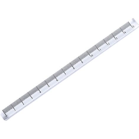 Règle mathématique droite et précise de 1 cm d'épaisseur, légère (1/5)