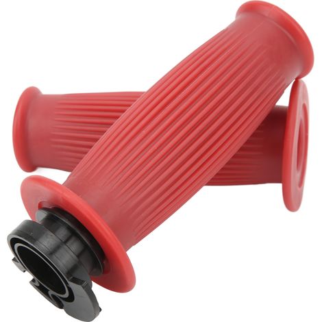 1 paire de poignées d'accélérateur de 22 mm de diamètre pour scooter GY6 50cc, 80cc, 125cc et 150cc (rouge) (1/5)
