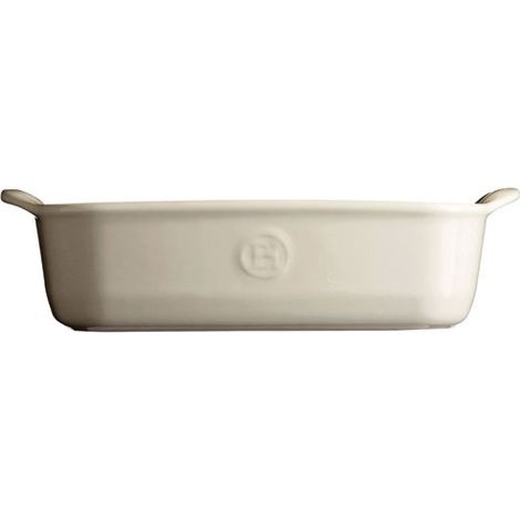 Rechteckige Platte 22 x 14,5 cm Ton - Ultime - Der Ofen - Emile Henry