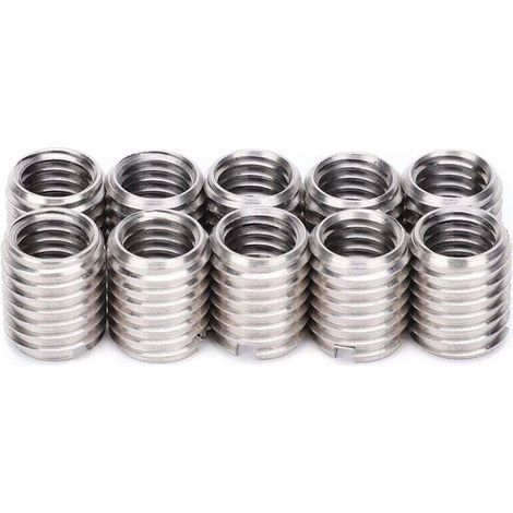 10pcs inner M8 1.25 outer M10 1.5 length 12MM bottom hole 9.0MM MUMU (1/4)
