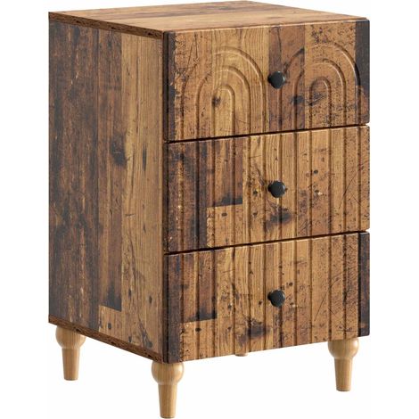 Nachttisch Altholz 43x 41 x 66,5 cm Holzwerkstoff vidaXL