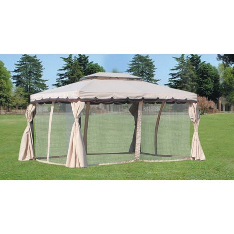 C SET 4 TELI MOSCHIERA P/GAZEBO ADVENTURE 3X4MT- 1,0 confezione