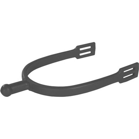 Speroni inglesi in plastica Plastic Spurs con lacci in nylon per uomo e donna - Nero (1/5)