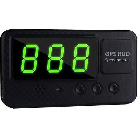 Compteur de vitesse GPS numérique universel pour voiture, camion, moto – Écran LED haute lisibilité, installation sans fil, précision satellite (1/5)