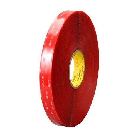 3M 4905F666 Cinta adhesiva doble cara transparente 66m x 6mm
