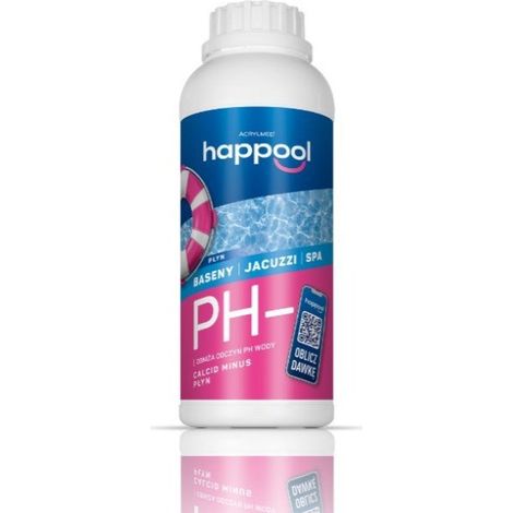 Acrylmed calcid minus liquide pour réduire le ph de l'eau de la piscine , 1 l