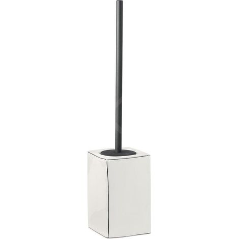 Sapho Accessoires de salle de bains Gedy - Brosse WC à poser Lucrezia, blanc/noir LC33 (1/5)