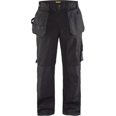 Pantalon de travail ARTISAN Blaklader Polycoton 300g Noir 38 (1/5)