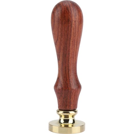1 Bâton de cire à cacheter rétro en bois, sceau classique pour cartes d’invitation de mariage (039) (1/5)