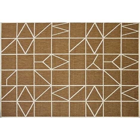 Außenläufer Teppich aus Synthetischer Wolle 115 x 180 cm Alexandrien - Jardiline