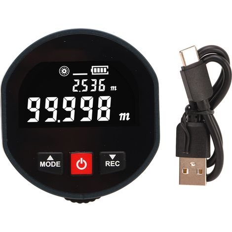 Distance Measure Infrared Distance Meter Digital Display Roller Measuring Tool for Measurement