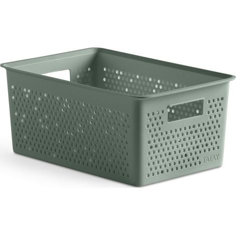 Cesta de baño Tatay Bohol plástico reciclado 4 litros