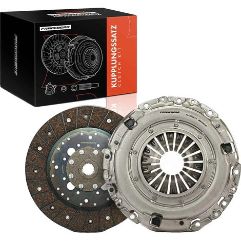 Kit de embrague, 236 mm de diámetro, 20 dientes, incluye cojinete de desembrague, compatible con marcas de vehículos compatibles, sin volante de inercia. (1/5)