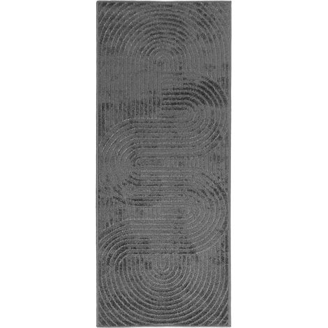 Maison Exclusive - Bereichsteppiche PALMERAS Anthrazit 200 x 80 c