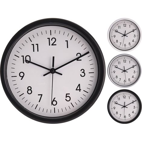 1 Horloge Murale ø20cm X4cm Couleur Suivant Arrivage (1/5)