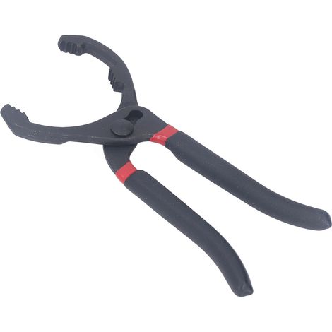 Pince à filtre à huile - Acier inoxydable - Réglable - Clé démonte-filtre moteur robuste avec poignée confortable pour entretien automobile (1/5)