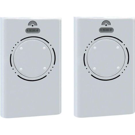 2 x Commande à distance XT4 868 SLH 787010 4 Canaux , XU,Blanc Portes de Garage Motorisation Portail Garantie de 3 Ans - KZQ
