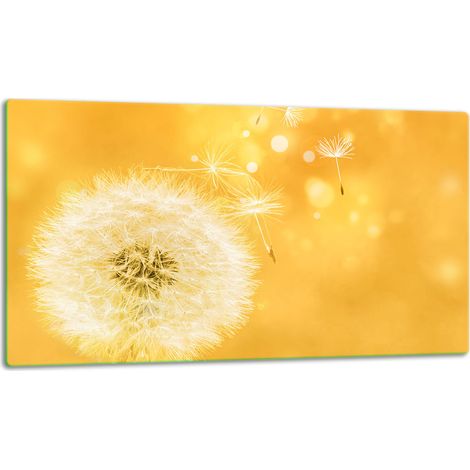 Tabla de cortar de vidrio 52x30 flor (1/5)