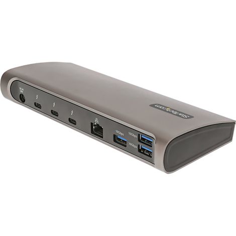 StarTech.com Dock Thunderbolt 4, Power Delivery 96W, Dual Monitor 4K 60Hz/Single Monitor 8K, 3xTB4/Porte USB4, 4xUSB-A, SD, (1/4)