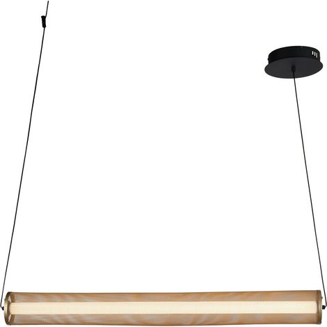 Ciondolo LED Thread maglia oro e nero opaco (1/3)