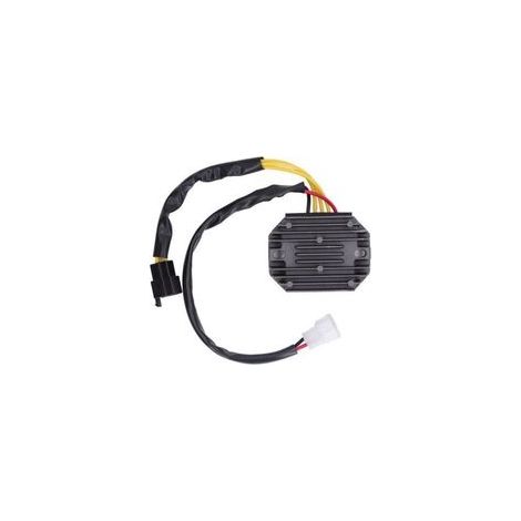 Regulador de voltaje rectificador de 12 V para motocicleta, regulador de voltaje eléctrico de repuesto para SV650 SV650S 1999-2009 (1/4)