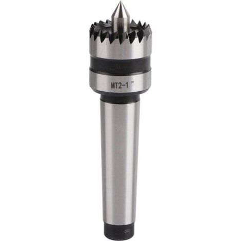 1 Centre de poupée mobile MT2, Précision 0.01mm, Outil tournage bois métal, Diamètre 23mm (1/4)