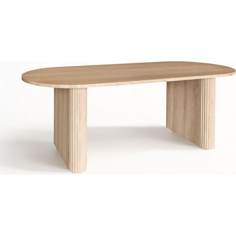 Table ovale en bois, QUITO