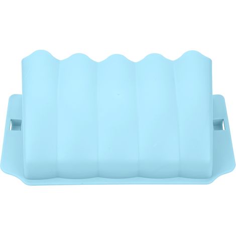 Mangeoire à herbe en plastique Simple, bol à foin pour animaux de compagnie, support à vaisselle, lapin Rat (bleu) (1/5)