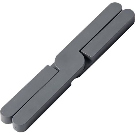 Dessous de Plat, Tapis de Dessous de Plat Pliable, antidérapant, Design croisé, Support de casseroles en TPR résistant à la Chaleur pour Plats Chauds, casseroles et poêles (Gris foncé) (1/5)