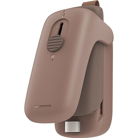 Lot de 2 mini scelleuses de sacs portables avec coupe-sac intégré, machine de soudure thermique pour sachets alimentaires (1/5)