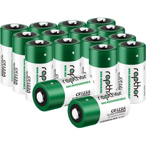 Piles CR123A 3V Lithium CR123 (1/5)