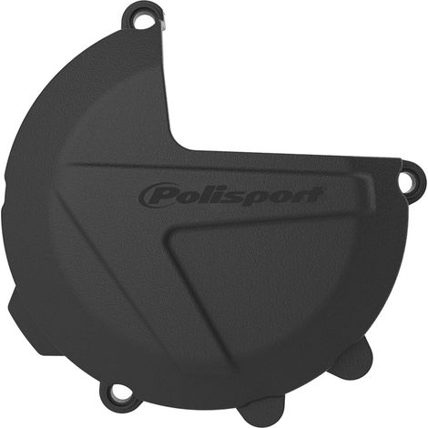 Protezione frizione Polisport per KTM SX SXF EXC XC 250 300 Husqvarna TC, colore nero.