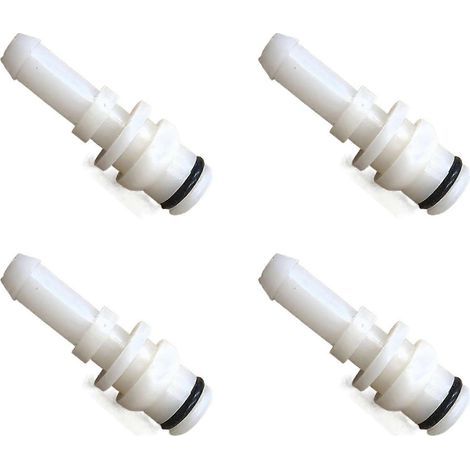 4 connecteurs de tuyau de rechange (mâle) pour machine de nettoyage par pulvérisation Karcher Puzzi 100 / 200 / 8/1 - 44430190 (1/5)