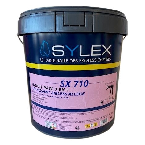 SYLEX enduit garnissant allégé 3 en 1 SX710 15L
